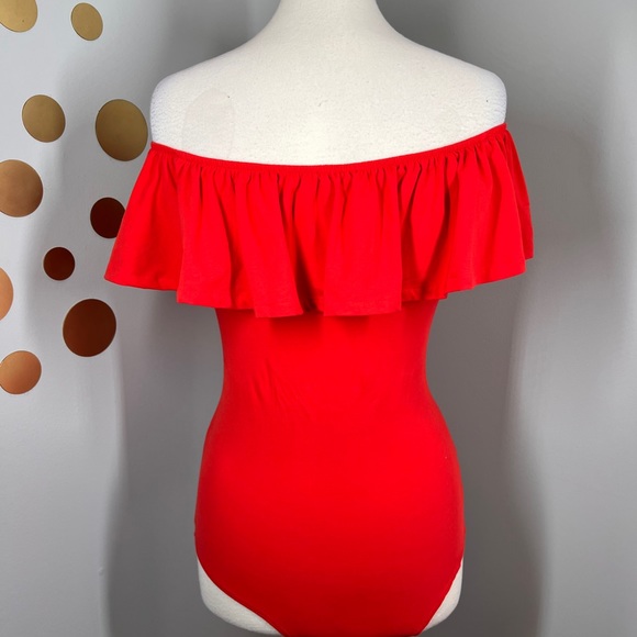 EUC J. Crew Off The Shoulder Bodysuit - Picture 5 of 11